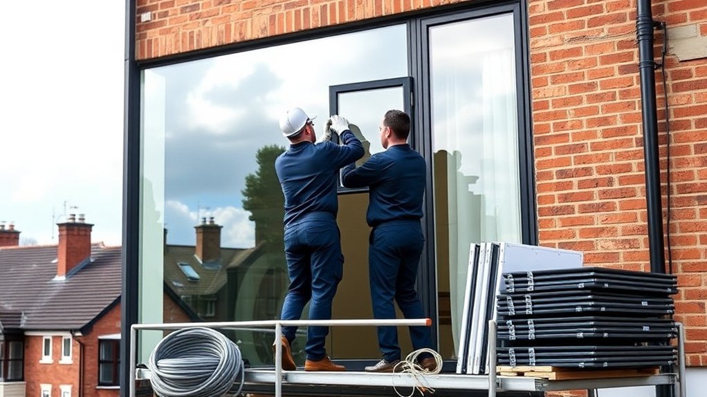 Glazier in Lampton